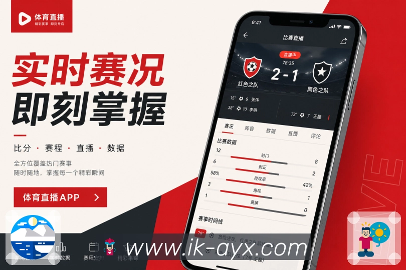 爱游戏App赛况提醒线展示：进球红牌、换人完场和比赛节点